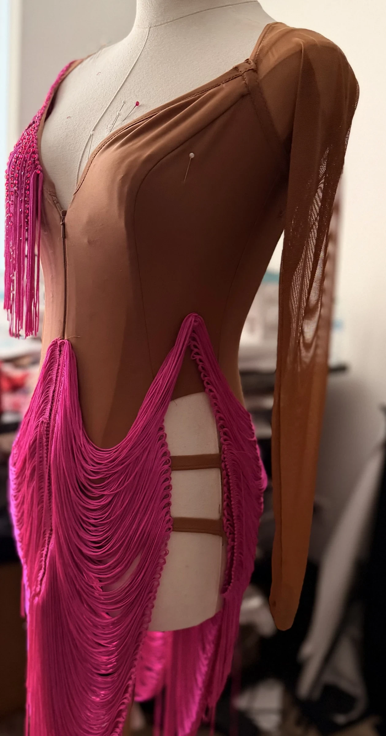 Fringe layout detail one